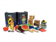 Melissa & Doug , дървен комплект за фокуси, фокуси, детски фокуси, комплект за фокуси, креативен комплект за фокуси, магия, магически, игра, игри, играчка, играчки