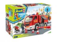 Revell, сглобяем комплект, джуниър комплект, пожарна кола, детска пожарна кола, пожарен автомобил, кола за сглобяване, сглобяема играчка, играчка за сглобяване, игра, игри, играчка, играчки 