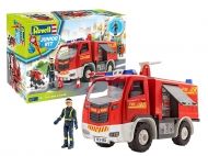 Revell, сглобяем комплект, джуниър комплект, пожарна кола, детска пожарна кола, пожарен автомобил, кола за сглобяване, сглобяема играчка, играчка за сглобяване, игра, игри, играчка, играчки 