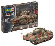 Revell, сглобяем модел, боен танк, танк от германската войска, Втората световна война,  германски танк Tiger II Ausf.B Henschel Turret, сглобяема играчка, игра, игри, играчка, играчки 