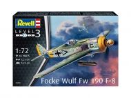 Revell, сглобяем модел, Фоки Улф Fw190 F-8, сглобяем изтребител, изтребител бомбардировач, играчки за сглобяване, игра, игри, играчка, играчки 