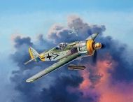 Revell, сглобяем модел, Фоки Улф Fw190 F-8, сглобяем изтребител, изтребител бомбардировач, играчки за сглобяване, игра, игри, играчка, играчки 