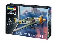 Revell - Сглобяем модел - Военен самолет - Фоки Улф Fw190 F-8