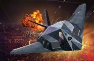 Revell, сглобяем модел, стелт нощен ястреб, сглобяем комплект, изтребител за сглобяване, сглобяване, играчка за сглобяване, игра, игри, играчка, играчки 