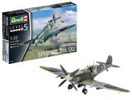 Revell, сглобяем модел, спитфайър Mk. IX , военен самолет, самолет от Втората световна война, Втората световна война, играчка за сглобяване, конструктор, конструктори, игра, игри, играчка, играчки 