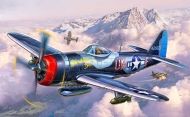 Revell, сглобяем модел, P-47M Тъндърболт, самолет за сглобяване, сглобяване, военен самолет, самолет от Втората световна война, сглобяема играчка, играчка за сглобяване, конструктор, конструктори, игра, игри, играчка, играчки 