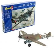 Revell, сглобяем модел, месершмид Bf 109 G-10, самолет, самолет за сглобяване, военен самолет, самолет от Втората световна война, самолет, играчка за сглобяване, игра, игри, играчка, играчки 