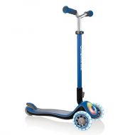 Globber - Сгъваема тротинетка със светещи колела - Elite Prime - Синя