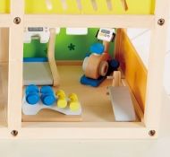 Hape, комплект, кукленско, обзавеждане, за фитнес, обучителна играчка, креативна играчка, играчка, играчки, игри, игра 