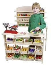 Goki, дървена, играчка, зеленчукова, сергия, детски, магазин, образователна играчка, играчка, играчки, игри, игра  