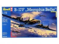 Revell, сглобяем модел, B - 17F Мемфис Бел, самолет за сглобяване, играчка за сглобяване, военен самолет, конструктор, конструктори 