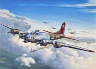 Revell, сглобяем модел, B-17G Летящата крепост, бомбардировач, самолет, сглобяем самолет, играчка за сглобяване, конструктор, конструктори, игра, игри, играчка, играчки 