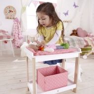 hape, масичка за преобличане на кукли, масичка за кукли, масичка за преобличане, маса за преобличане, маса, масичка, преобличане, игра, игри, играчка, играчки