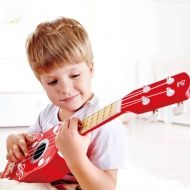 hape, дървен музикален инструмент, китара, укулеле, музикален инструмент, китарка, струнен, струни, дърво, игра, игри, играчка, играчки