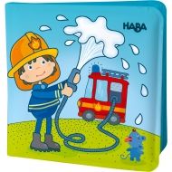 haba, магическа книжка за баня, магическа книжка, бебешка книжка за баня, книжка за баня, баня, пожарникари, пожарникар, петна, книжка, книжки