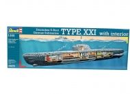 Revell, сглобяем модел, подводница XXI, подводница, подводници, играчка за сглобяване, конструктор, конструктори, игра, игри, играчка, играчки 