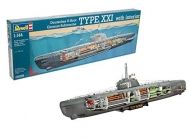 Revell, сглобяем модел, подводница XXI, подводница, подводници, играчка за сглобяване, конструктор, конструктори, игра, игри, играчка, играчки 