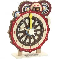 VILAC, дървена играчка, часовник, за учене, часовници, игра, игри, играчка, играчки
