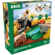 Brio - Комплект влакче и релси - Сафари приключение