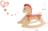 Hape, дървено, конче, люлка, играчка, играчки, игри, игра