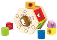 Hape - Дървена oбpaзoвaтeлнa игpaчкa - Сортер