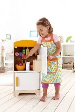 Hape, детска, дървена, играчка, хладилник, играчки, игри, игра