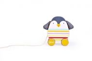 Classic World - Дървена играчка за дърпане - Пингвинче