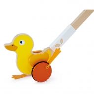 hape, дървена играчка за бутане, играчка за бутане. бутане, дървена играчка, пате, играчка за навън, игра, игри, играчка, играчки