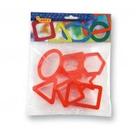 Jovi - Комплект формички за пластилин - Геометрични фигури - 8 броя