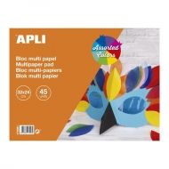Apli - Блокче с различни хартии - Асорти - 45 листа