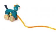 Moulin Roty - Мини играчка за дърпане - Пантерата Зимба