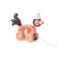 Moulin Roty - Мини играчка за дърпане - Птичката Палома