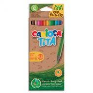 Carioca - Еко цветни моливи - 12 цвята 