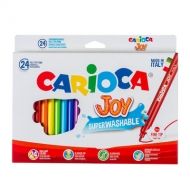 Carioca - Творчески комплект  флумастери - 24 цвята 