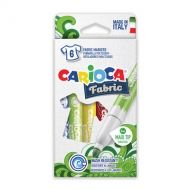 Carioca - Маркери за текстил - 6 цвята 