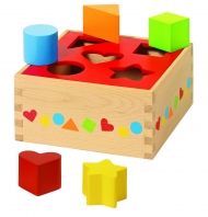 Goki, кутия, за, сортиране, 5, части, играчка, играчки, игри, игра