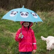 rex london, детски чадър, пандата мико, чадър за деца, дъжд, дъждовно, чадър