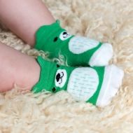 Rex London, Бебешки чорапки, мечето бруно, 4 чифта, чорапки за бебета, чорапки, чорапи