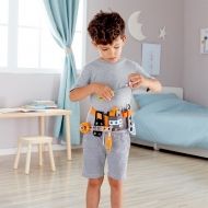 Hape, Коланът на малкия изобретател, колан с интрументи, детски колан с инструменти, инструменти, отвертка, гаечен ключ, сглобяема играчка, игра, игри, играчка, играчки
