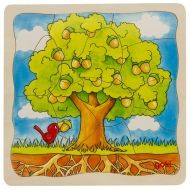 Goki, дървен многослоен пъзел, от семе на сенчесто дърво, играчка, играчки, игри, игра, пъзел, пъзели, puzzles, пъзелите, пъзели игри