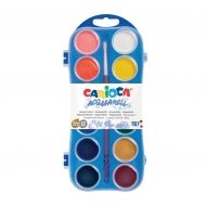 Carioca - Комплект акварелни бои - 12 цвята 