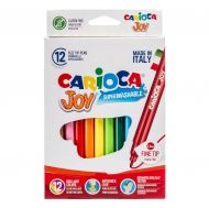 Carioca - Комплект цветни флумастери - 12 цвята 