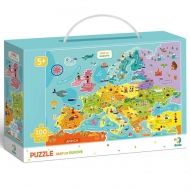 Dodo - Образователен пъзел - Карта на Европа