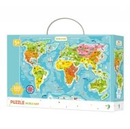 Dodo - Образователен пъзел - Карта на света