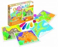 Sentosphere - Творчески комплект с цветен пясък - Динозаври