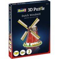 Revell, 3D мини пъзел, Вятърна мелница, 3d пъзел, мини пъзел, детски пъзел, триизмерен пъзел, пъзел, пъзели, puzzle, puzzles