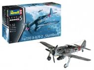 Revell, Сглобяем модел, боен самолет Sturmbock Fw190 A-8/R-2, самолет, Sturmbock, самолет за сглобяване, самолет, сглобяем комплект