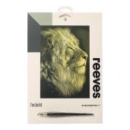 Reeves, творчески комплект за гравиране, лъв, гравиране, метална плочка за гравиране, творчество 