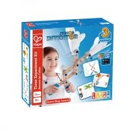 Hape, Дървен комплект, Малък изобретател, Три експеримента, сглобяем комплект, комплект за сглобяване, експерименти, експерименти за деца, детска играчка, детски играчки, игра, игри, играчка, играчки