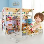 Hape, Дървено ранчо, Клубът на понито, ранчо, конюшня, детска конюшня, дървена играчка, дървени играчки, детска играчка, детски играчки, игра, игри, играчка, играчки